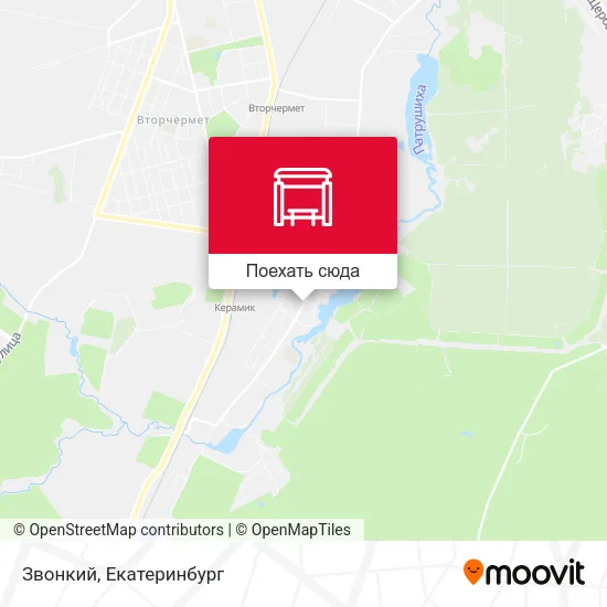 Карта Звонкий