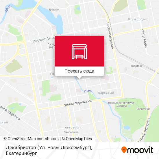 Карта Декабристов (Ул. Розы Люксембург)