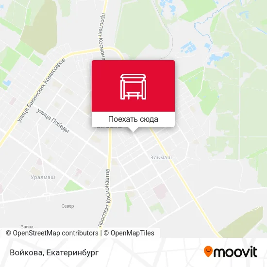 Карта Войкова