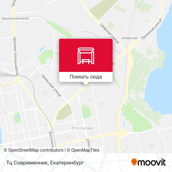 Карта Тц Современник