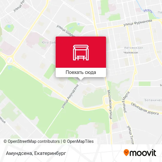 Карта Амундсена