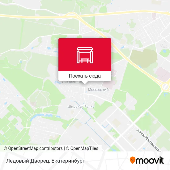 Карта Ледовый Дворец