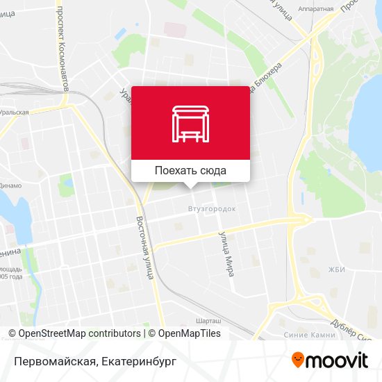 Карта Первомайская