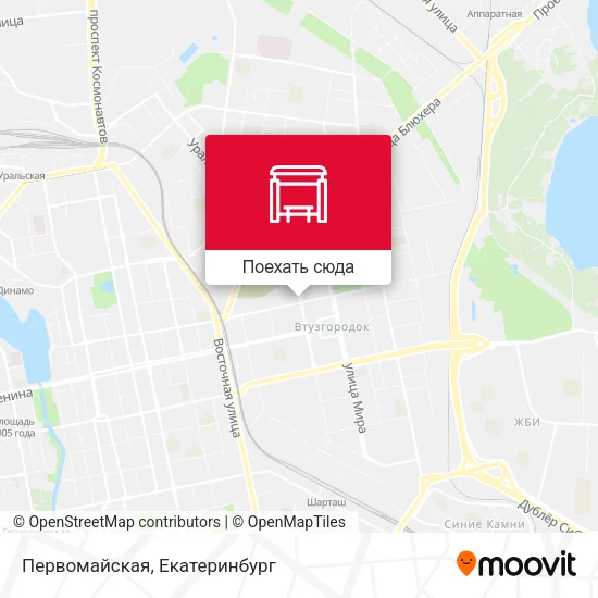 Карта Первомайская