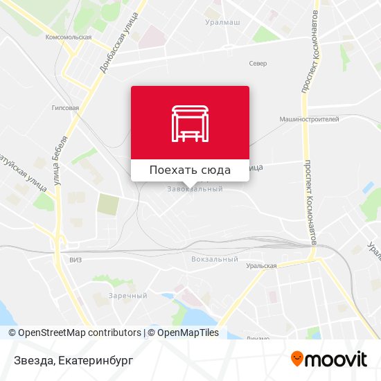 Карта Звезда