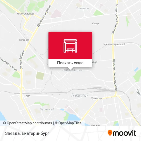 Карта Звезда