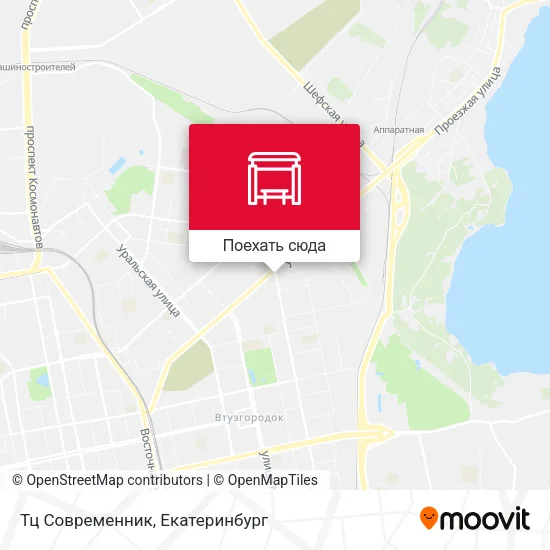 Карта Тц Современник
