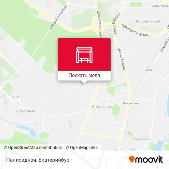 Карта Палисадная