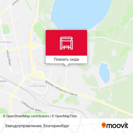 Карта Заводоуправление