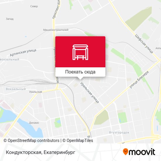 Карта Кондукторская