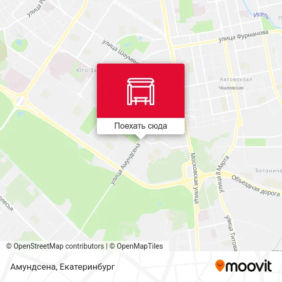 Карта Амундсена