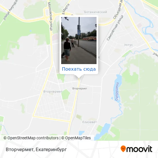 Карта Вторчермет