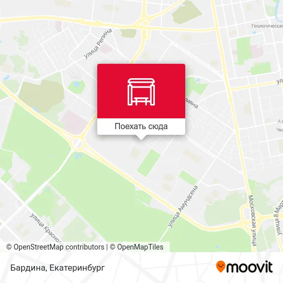 Карта Бардина