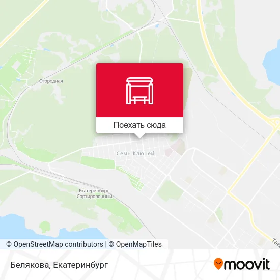 Карта Белякова