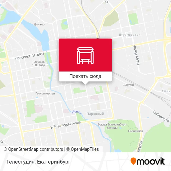 Карта Телестудия