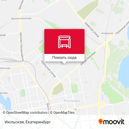 Карта Июльская