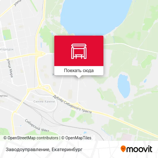 Карта Заводоуправление