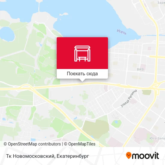 Карта Тк Новомосковский