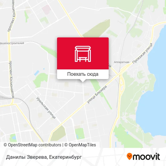 Карта Данилы Зверева