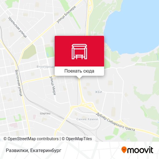 Карта Развилки