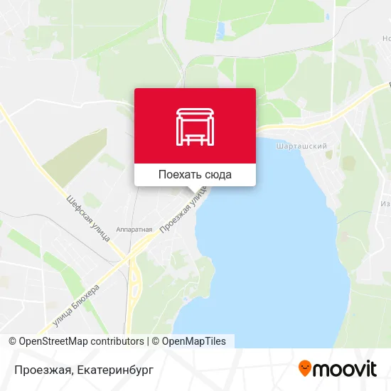 Карта Проезжая