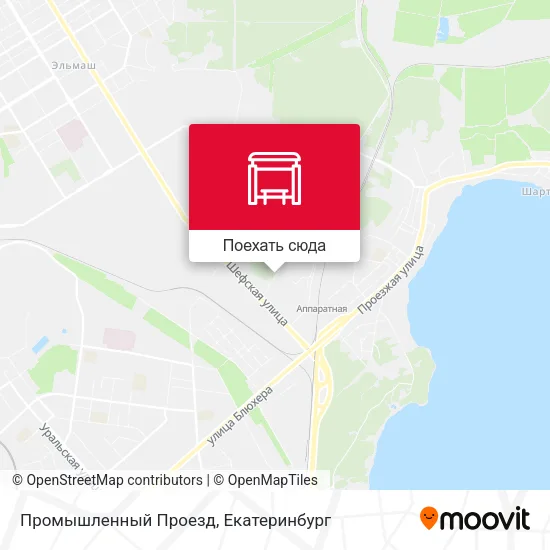 Карта Промышленный Проезд