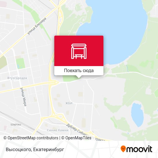 Карта Высоцкого