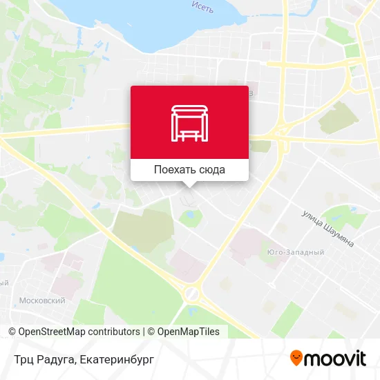 Карта Трц Радуга