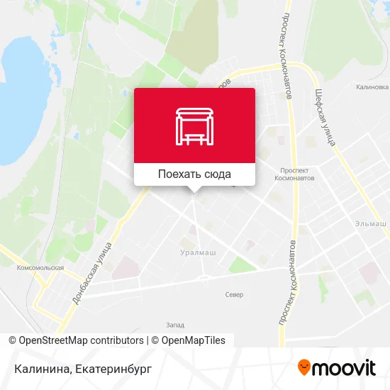 Карта Калинина