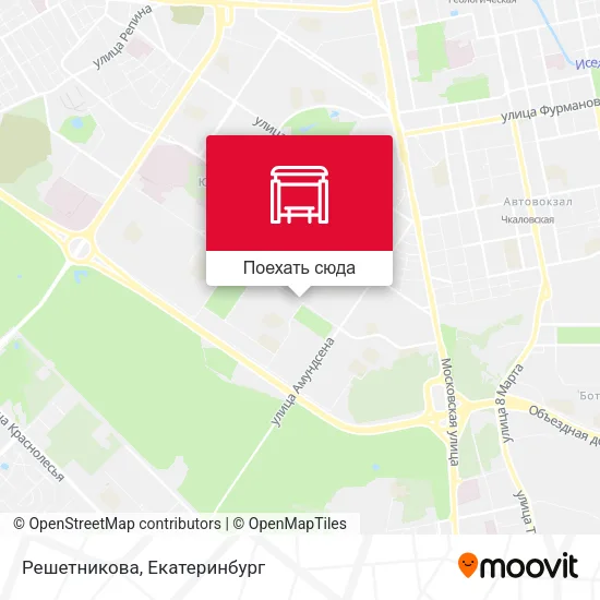 Карта Решетникова