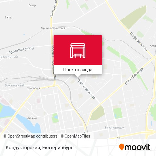 Карта Кондукторская