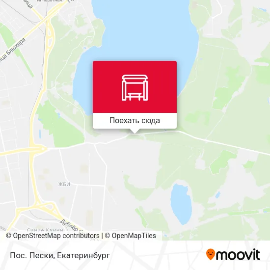 Карта Пос. Пески