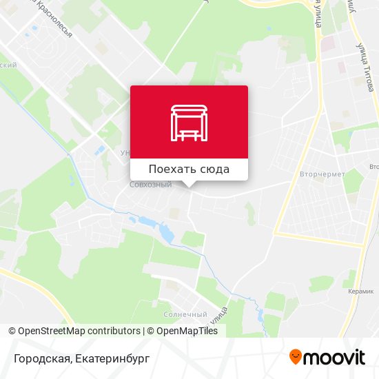 Карта Городская