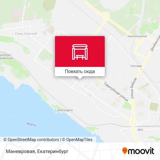 Карта Маневровая
