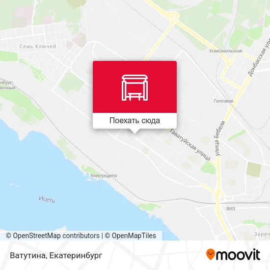 Карта Ватутина