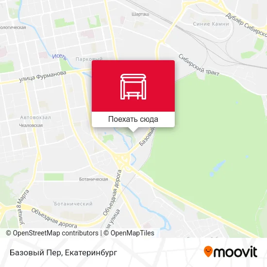 Карта Базовый Пер