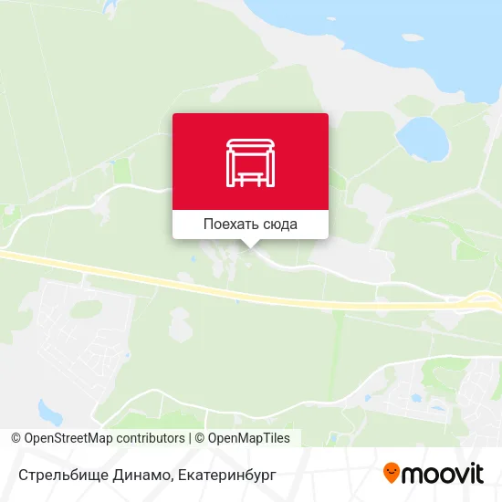 Карта Стрельбище Динамо