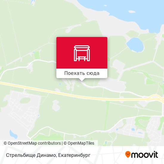 Карта Стрельбище Динамо