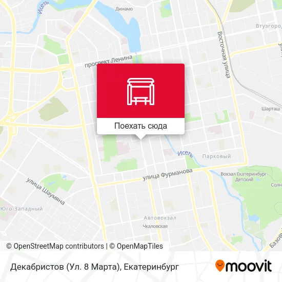 Карта Декабристов (Ул. 8 Марта)