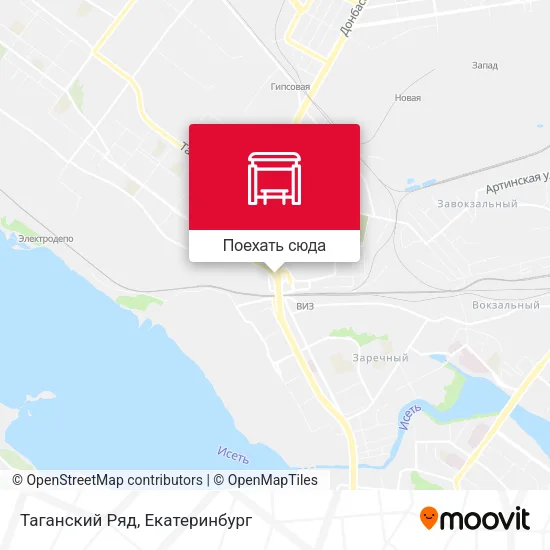 Карта Таганский Ряд