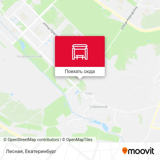 Карта Лесная