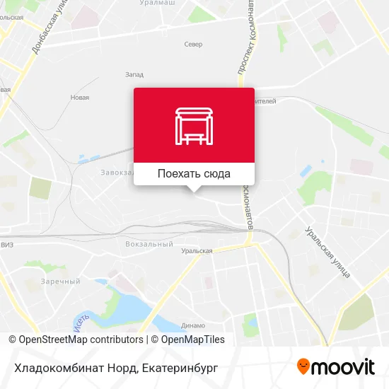 Карта Хладокомбинат Норд