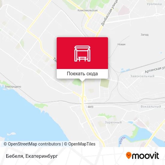 Карта Бебеля