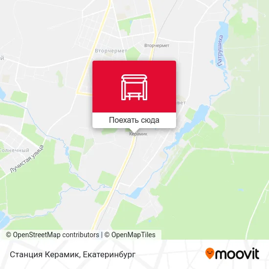 Карта Станция Керамик