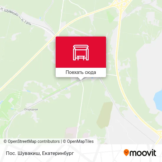 Карта Пос. Шувакиш