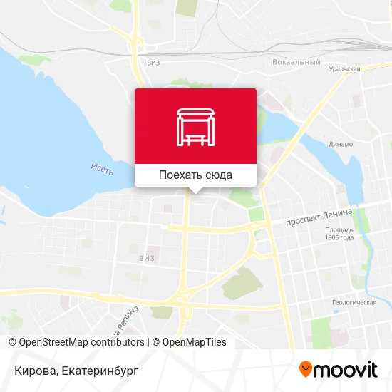 Карта Кирова
