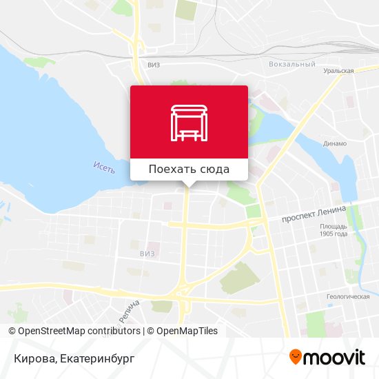 Карта Кирова