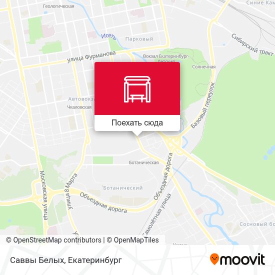 Карта Саввы Белых