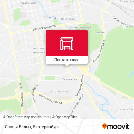 Карта Саввы Белых