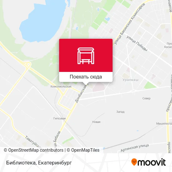 Карта Библиотека